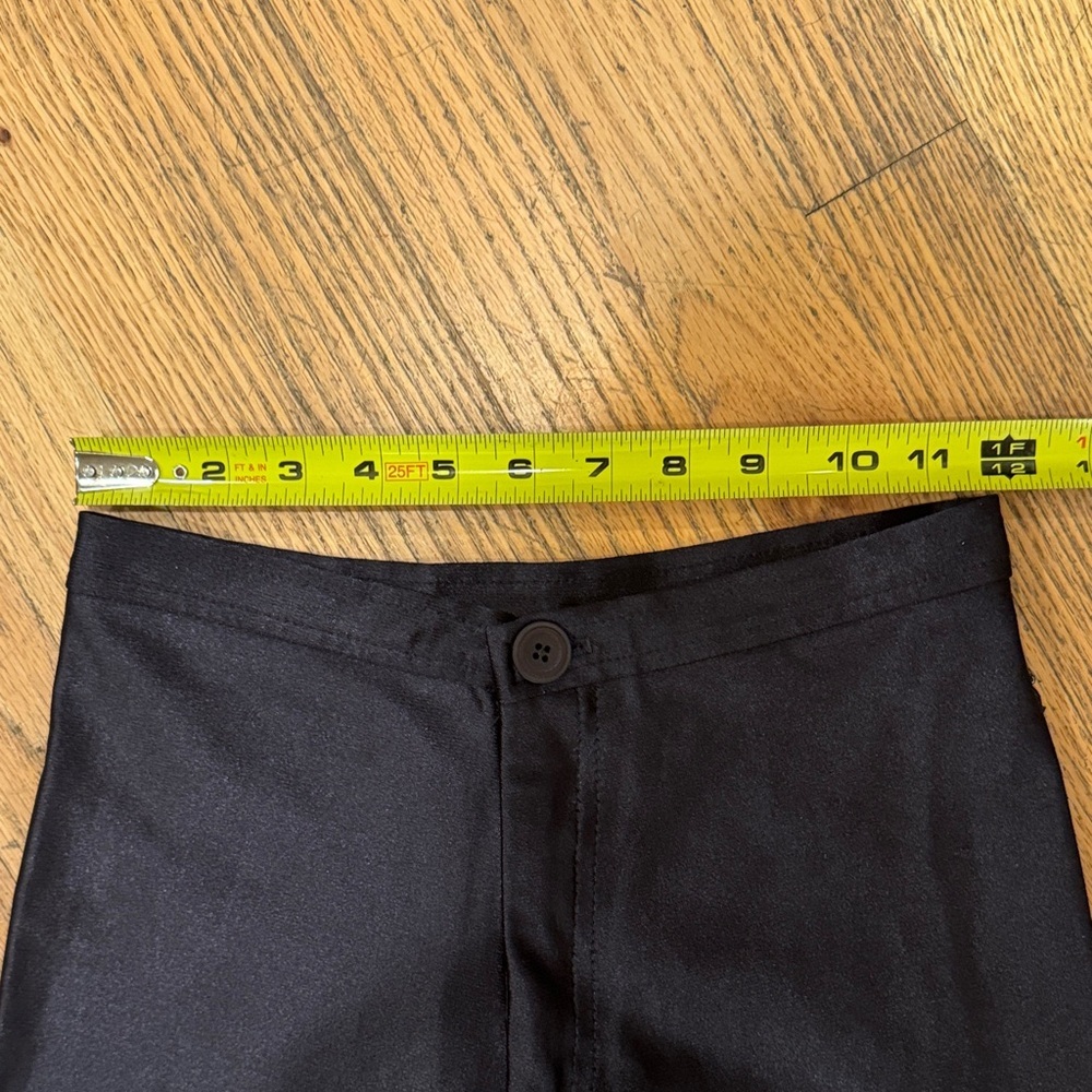 Vintage Frederick's of Hollywood Women's Black Straight Leg Pants - Picture 4 of 14